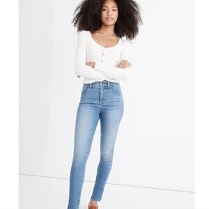 Madewell Women's 10" High-Rise Skinny Jeans - 26